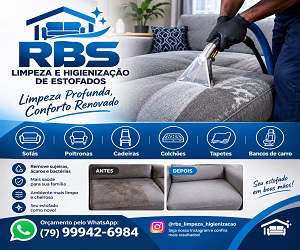 RBS LIMPEZA E HIGIENIZAÇÃO DE ESTOFADOS