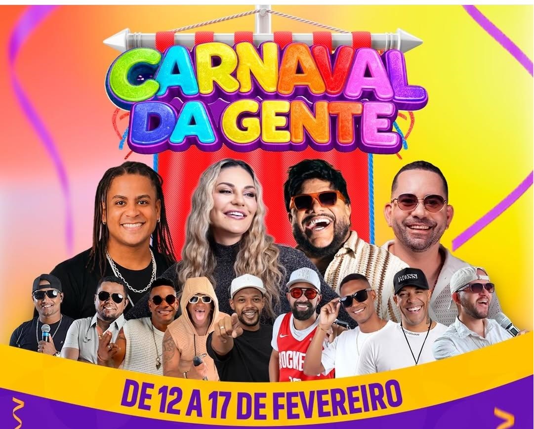 PREFEITURA DE SIMÃO DIAS DIVULGA PROGRAMAÇÃO DO CARNAVAL