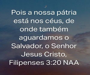 APESAR DE CONTINUARMOS VIVENDO NESTE MUNDO, PELO PODER DA MORTE DE JESUS NÃO MAIS FAZEMOS PARTE DELE